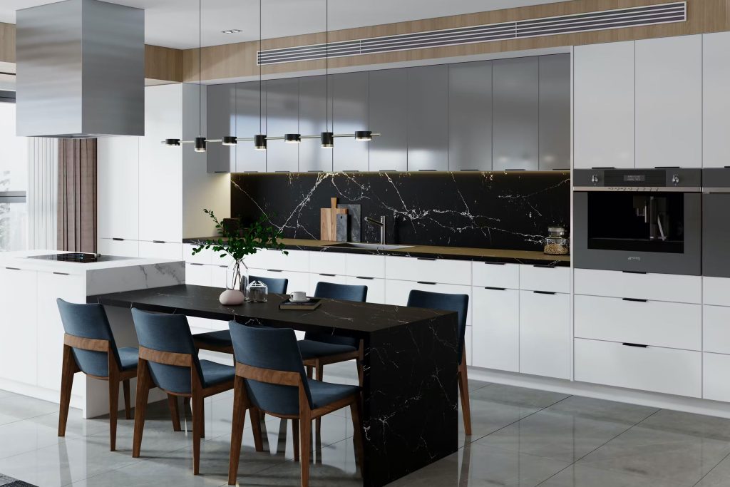 High-quality semi-custom kitchen cabinets installed in a Dunedin FL home.